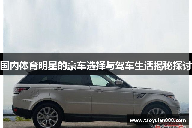 国内体育明星的豪车选择与驾车生活揭秘探讨